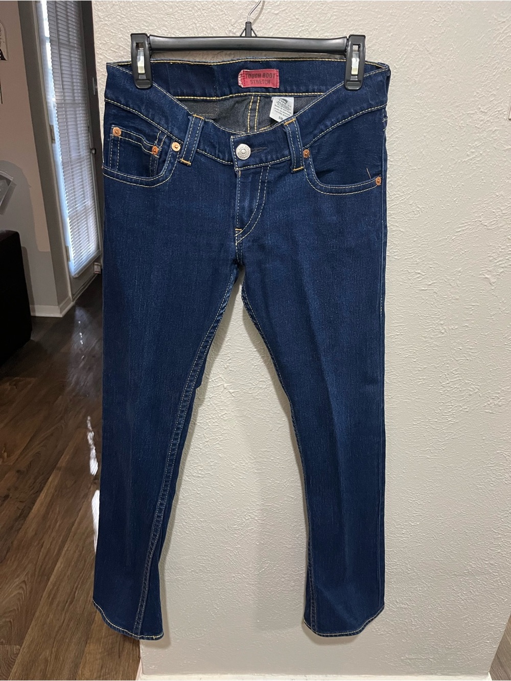 Levi's Dark Indigo Slightly flared Jeans for Women